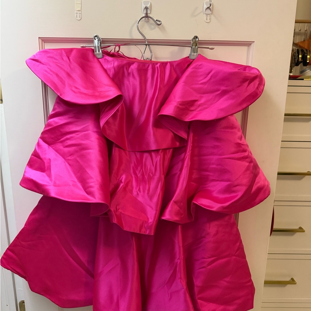 Elegant Pink Women's Dress